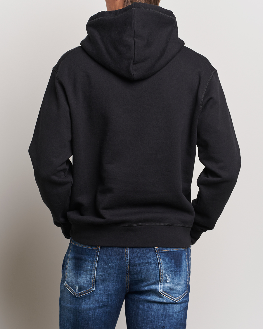 Herr | Tröjor | Dsquared2 | Bear Hoodie Black
