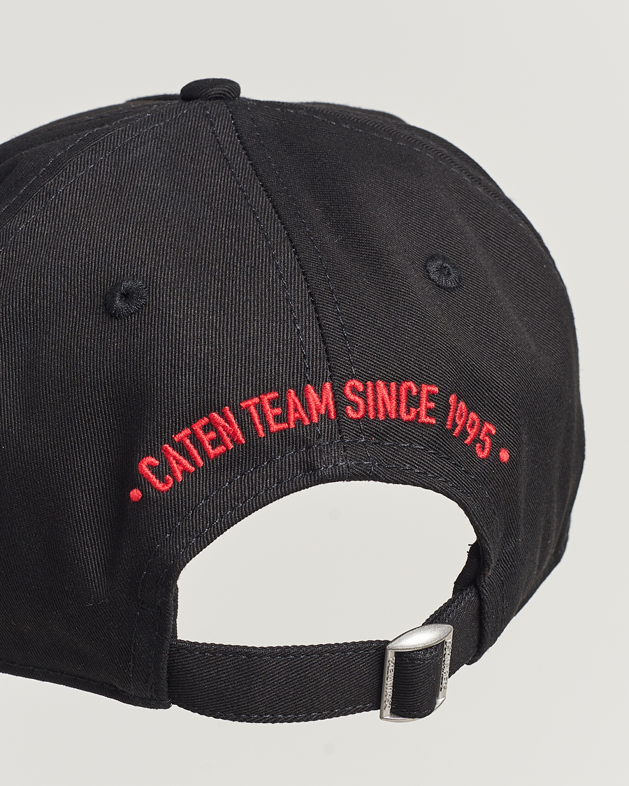 Herr | Dsquared2 Brothers Logo Baseball Cap Black | Dsquared2 | Brothers Logo Baseball Cap Black