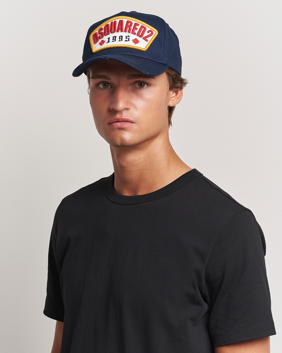 Herr | Dsquared2 Logo Baseball Cap Navy | Dsquared2 | Logo Baseball Cap Navy