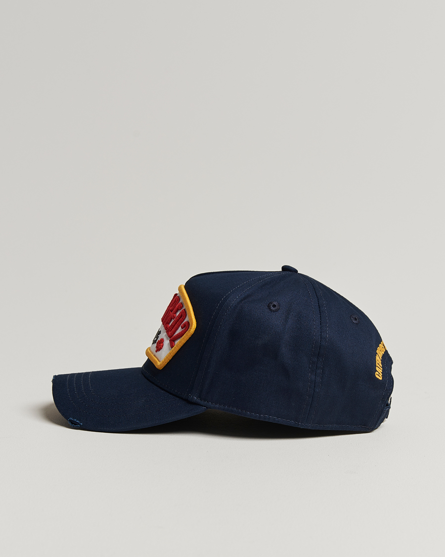 Herr | Dsquared2 Logo Baseball Cap Navy | Dsquared2 | Logo Baseball Cap Navy