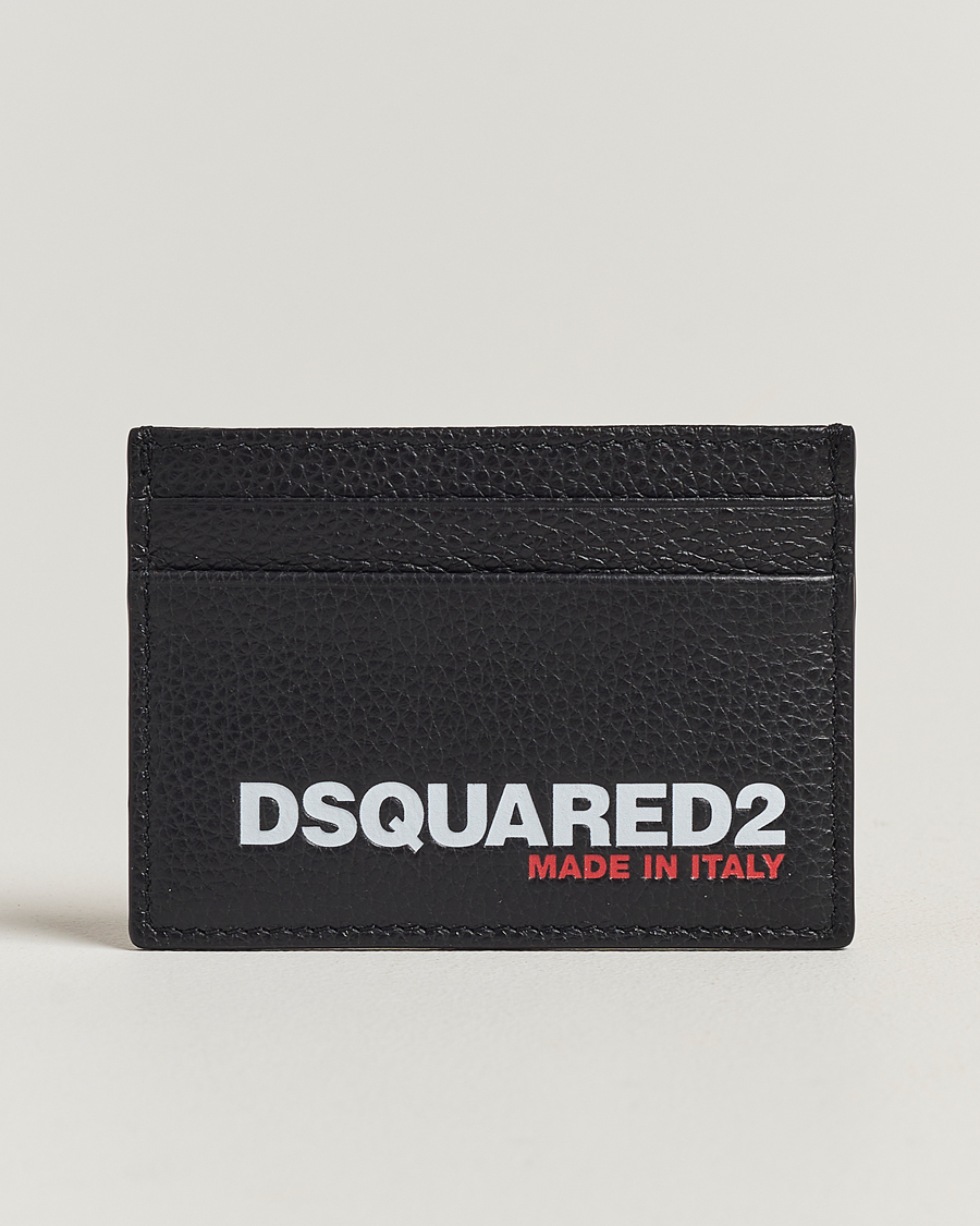 Herr | Dsquared2 Bob Credit Card Holder Black | Dsquared2 | Bob Credit Card Holder Black