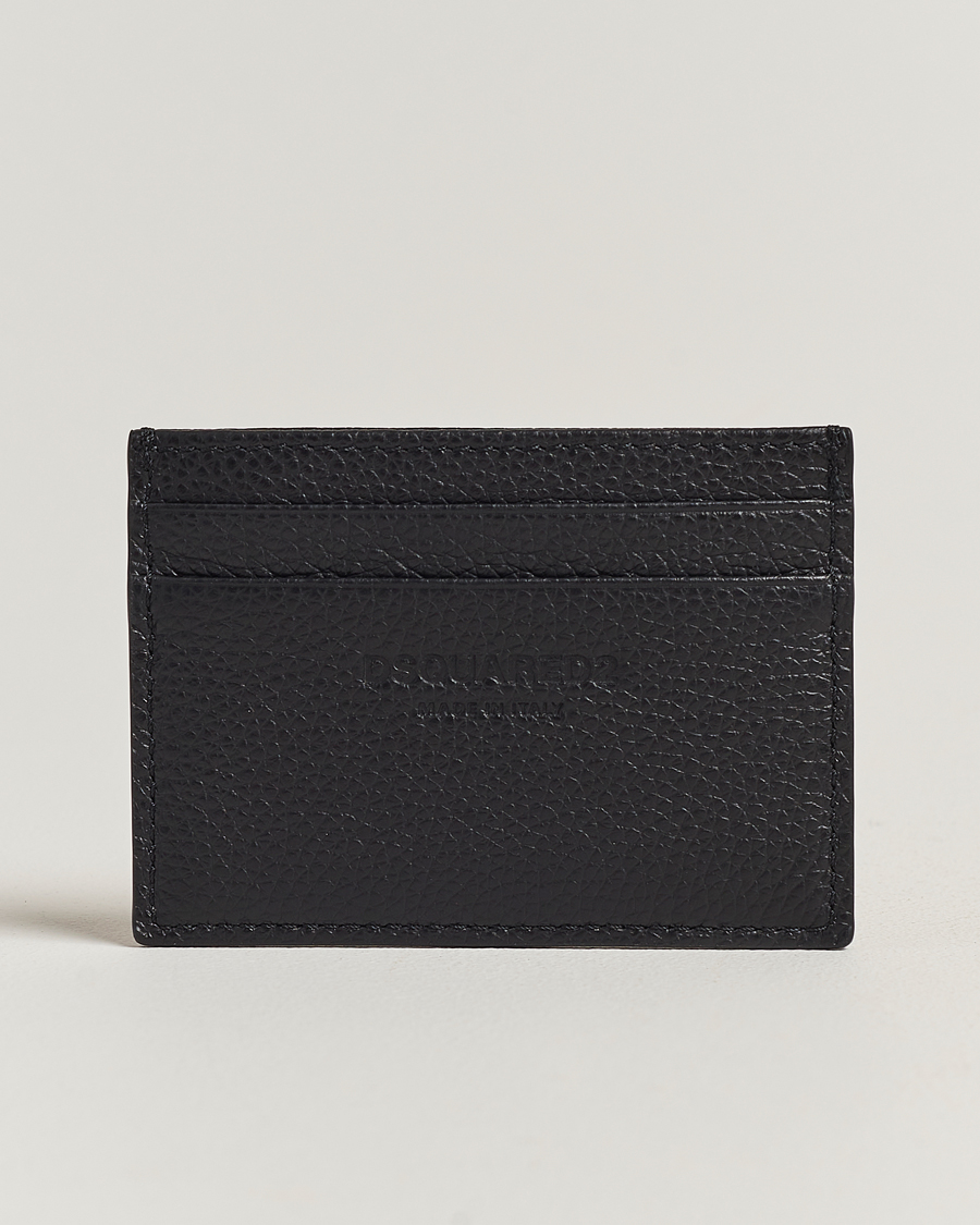 Herr | Dsquared2 Bob Credit Card Holder Black | Dsquared2 | Bob Credit Card Holder Black