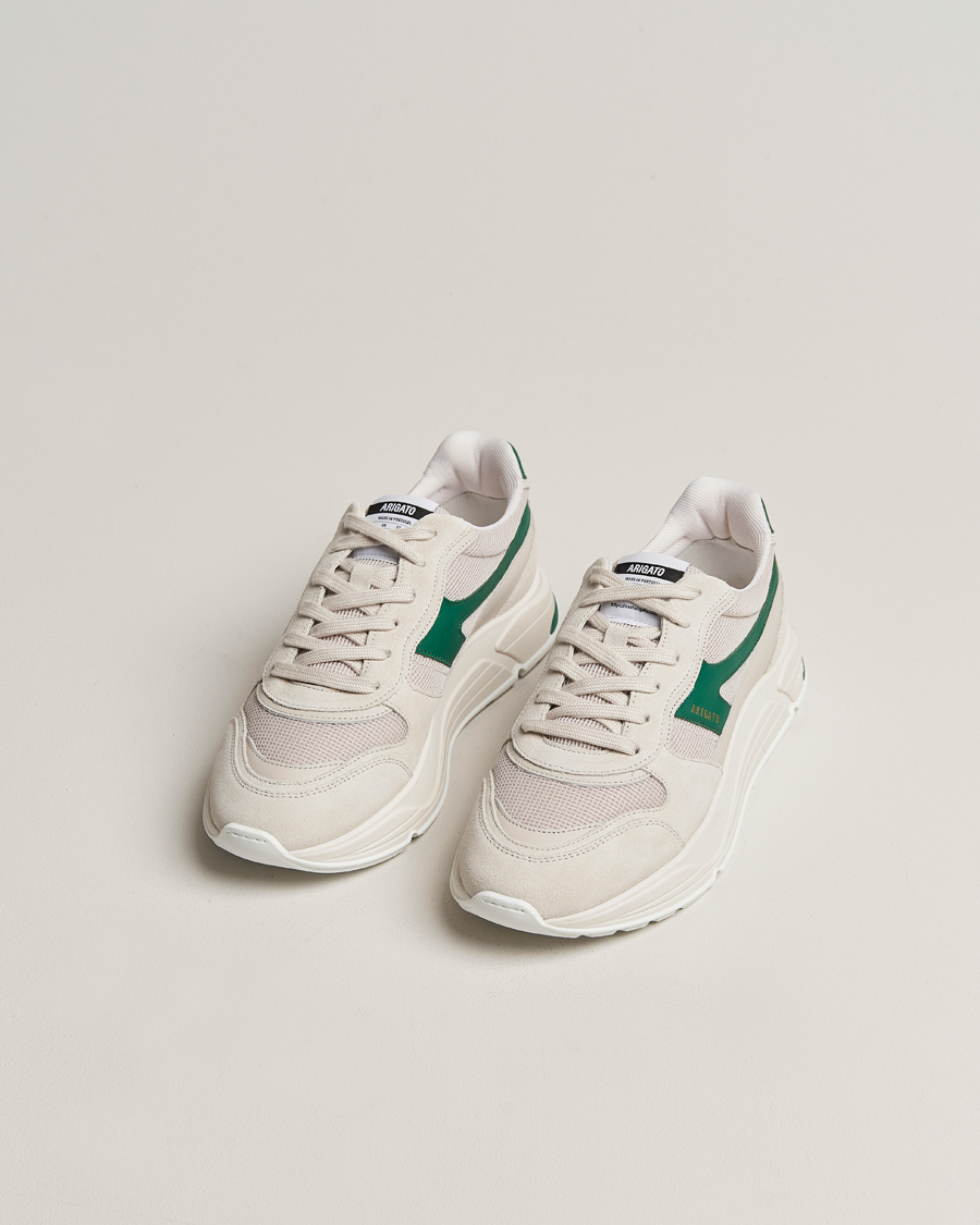 Herr | Axel Arigato Rush-A Sneaker Beige/Green | Axel Arigato | Rush-A Sneaker Beige/Green