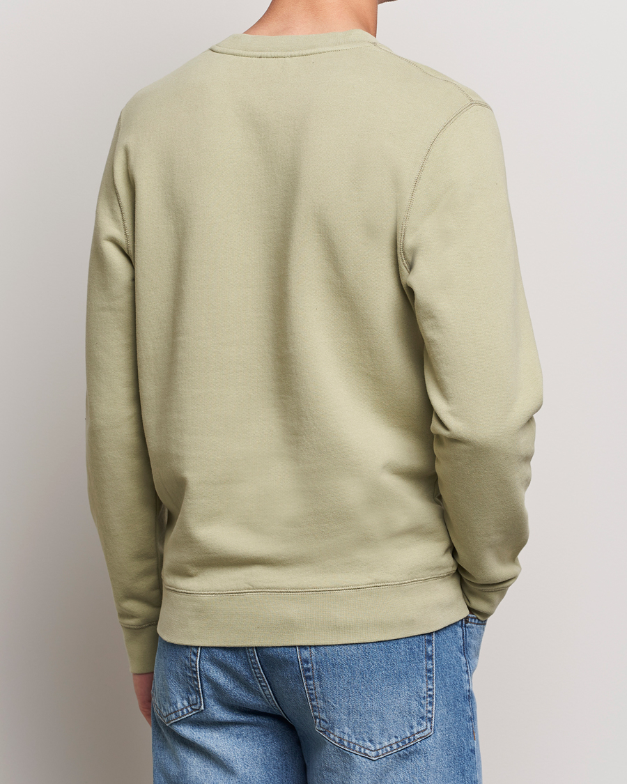 Herr | Tröjor | Sunspel | Loopback Sweatshirt Pale Khaki
