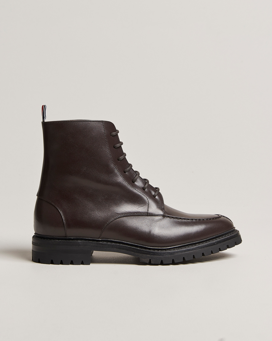 Herr | Thom Browne Apron Stitch Commando Boots Brown | Thom Browne | Apron Stitch Commando Boots Brown