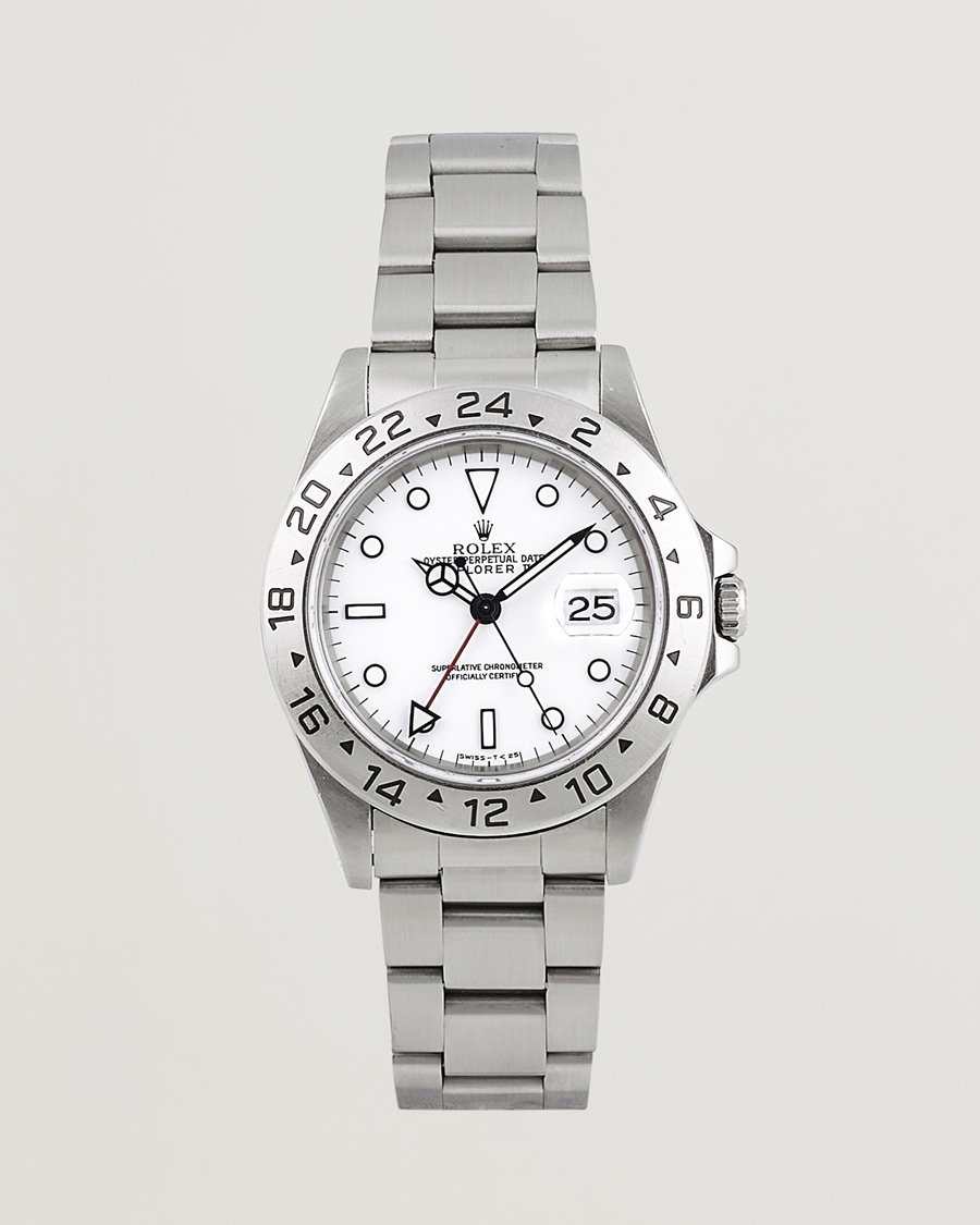 Herr | Rolex Pre-Owned Explorer II 16570 Silver | Rolex Pre-Owned | Explorer II 16570 Silver