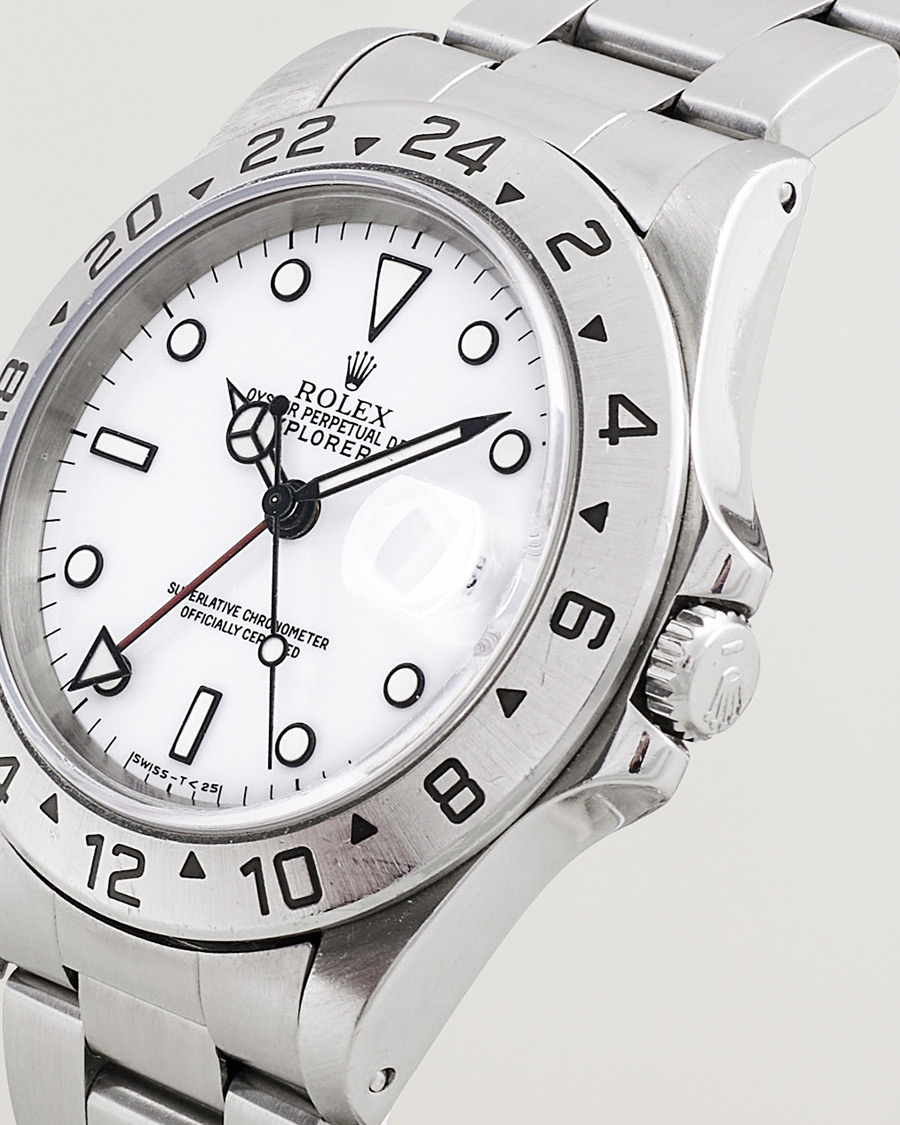 Herr | Rolex Pre-Owned Explorer II 16570 Silver | Rolex Pre-Owned | Explorer II 16570 Silver