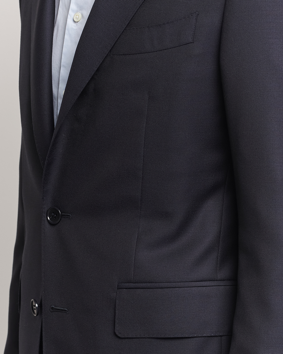 Herr | Kostymer | Canali | Super 130s Wool Capri Suit Navy