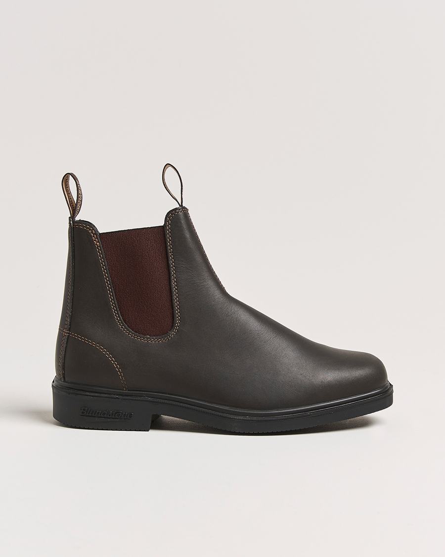 Herr | Kängor | Blundstone | 062 Dress Leather Chelsea Boot Stout Brown