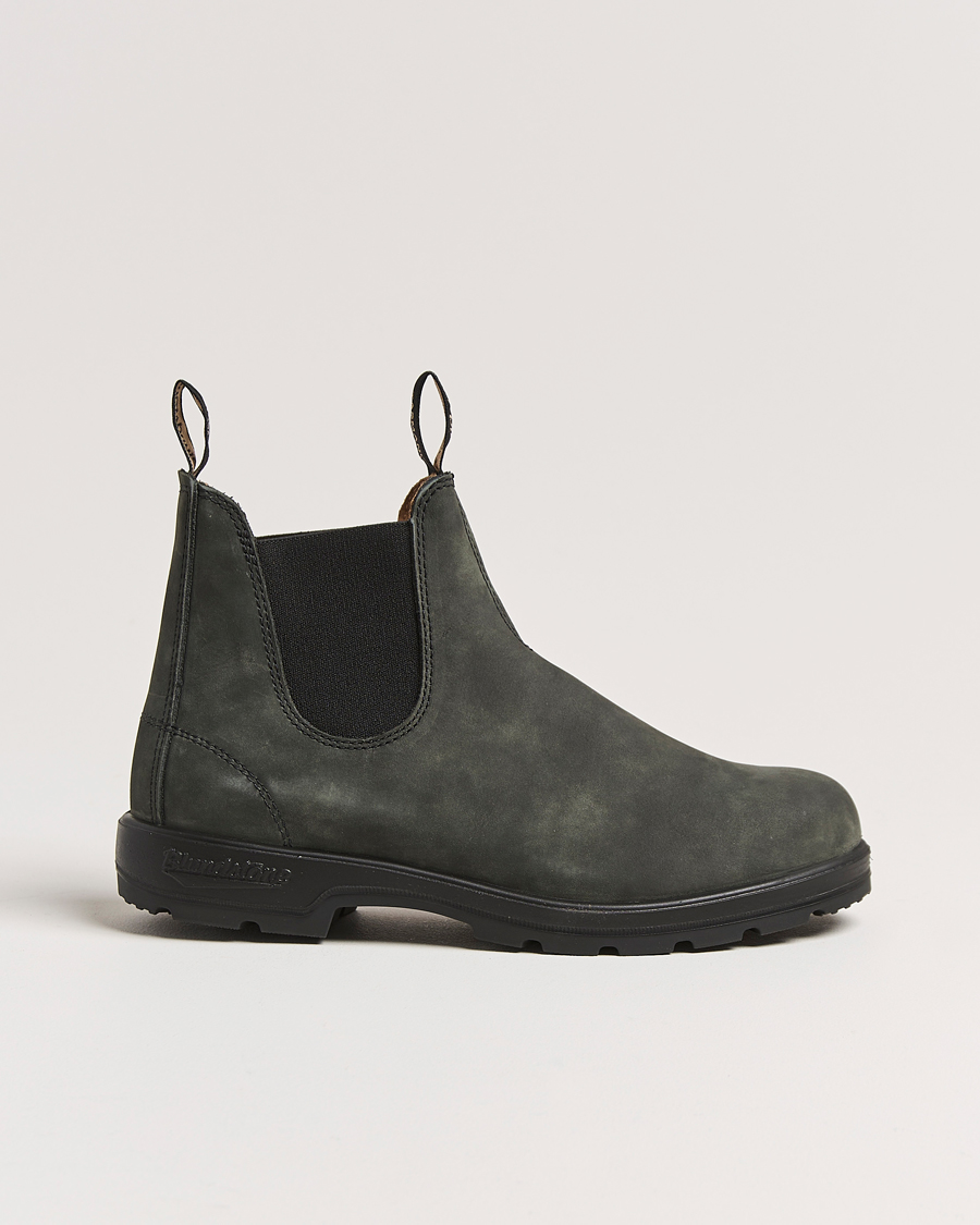 Herr | Kängor | Blundstone | 587 Original Leather Chelsea Boot Rustic Black