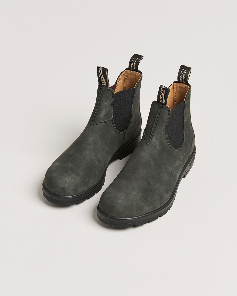 Herr | Kängor | Blundstone | 587 Original Leather Chelsea Boot Rustic Black