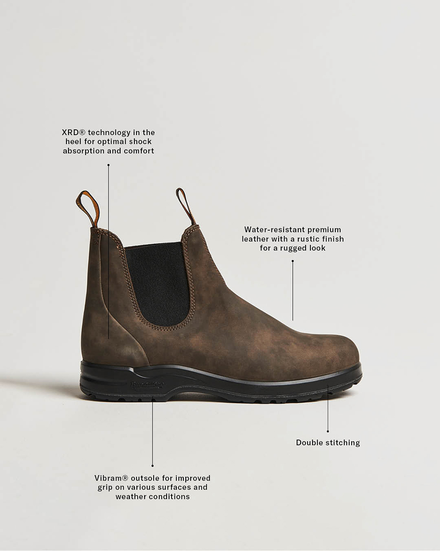Herr | Kängor | Blundstone | 2056 All Terrain Chelsea Boot Rustic Brown