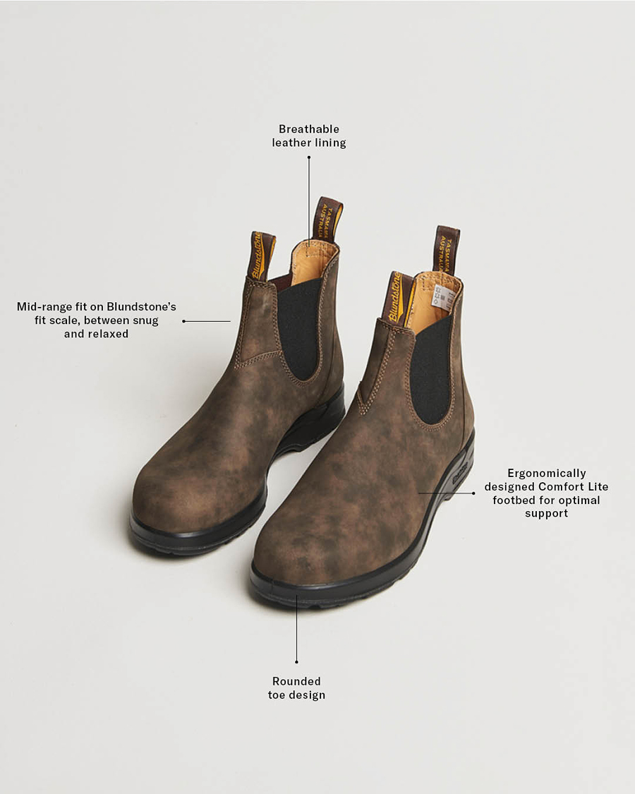 Herr | Kängor | Blundstone | 2056 All Terrain Chelsea Boot Rustic Brown
