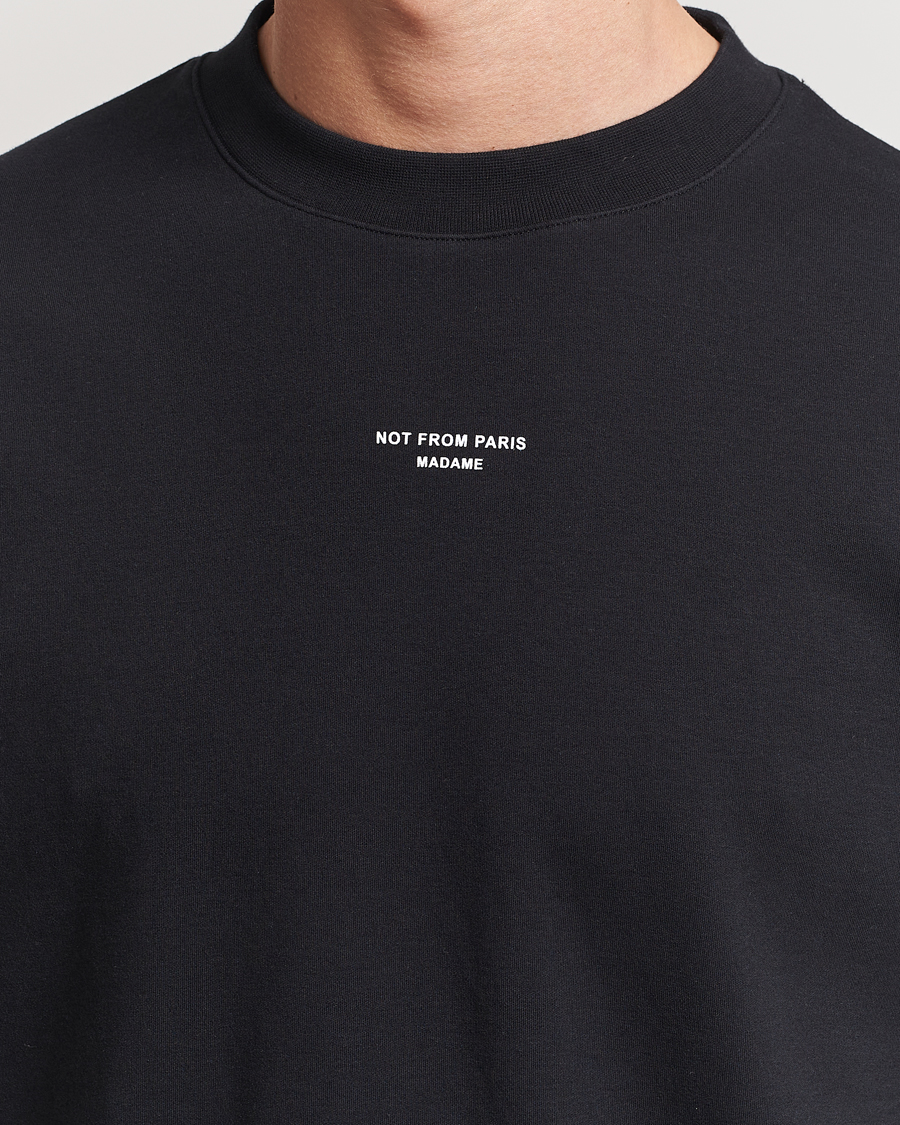 Herr | T-Shirts | Drôle de Monsieur | Classic Slogan T-Shirt Black