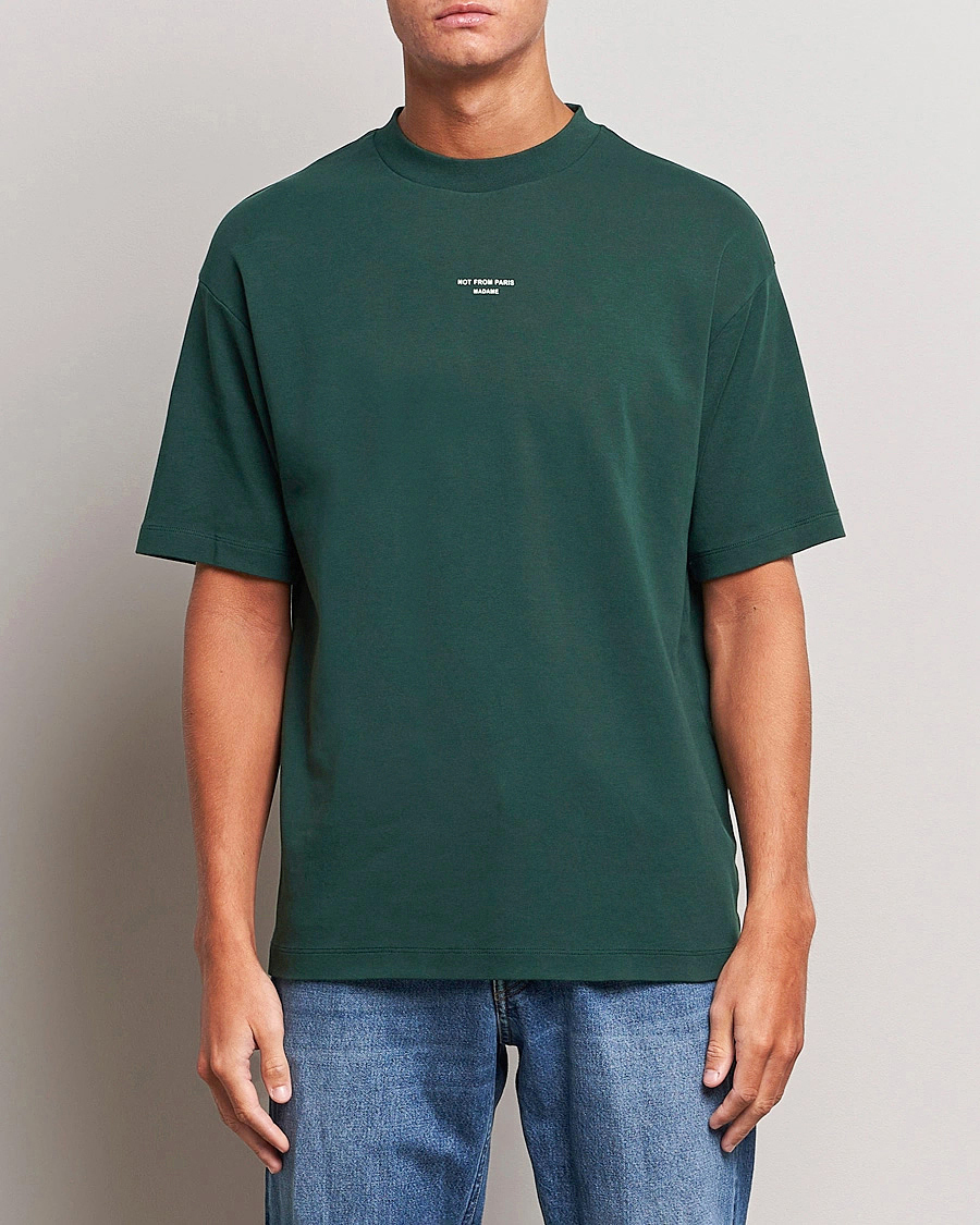 Herr | T-Shirts | Drôle de Monsieur | Classic Slogan T-Shirt Dark Green