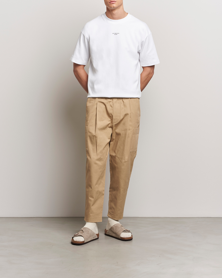 Herr | T-Shirts | Drôle de Monsieur | Classic Slogan T-Shirt Optic White