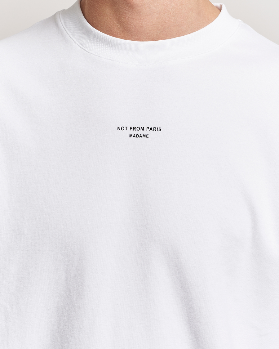 Herr | T-Shirts | Drôle de Monsieur | Classic Slogan T-Shirt Optic White