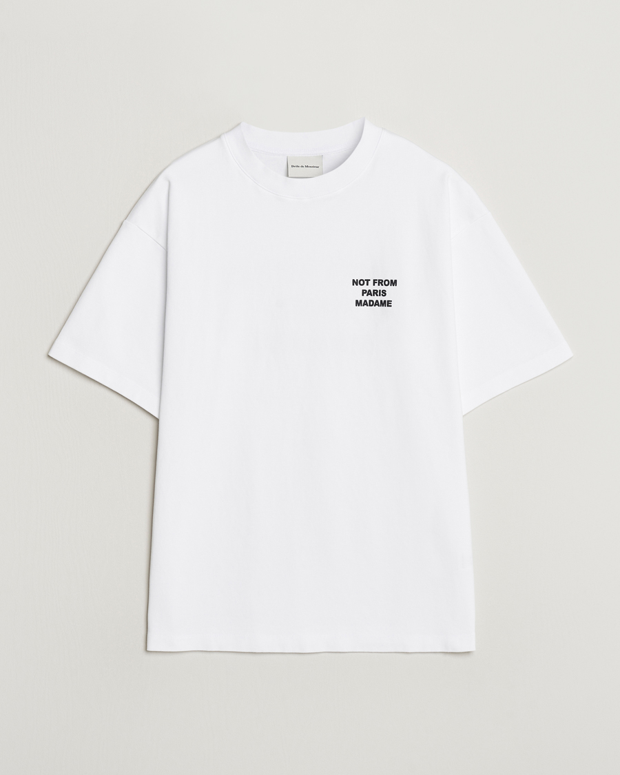Herr | T-Shirts | Drôle de Monsieur | Slogan T-Shirt Optic White