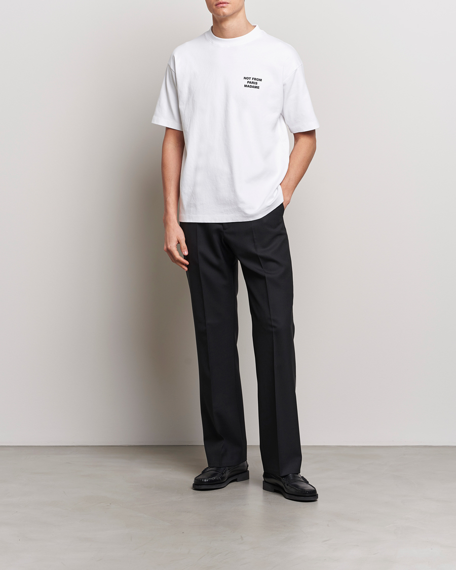 Herr | T-Shirts | Drôle de Monsieur | Slogan T-Shirt Optic White
