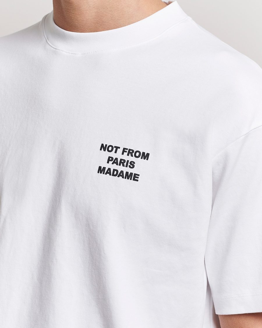 Herr | T-Shirts | Drôle de Monsieur | Slogan T-Shirt Optic White