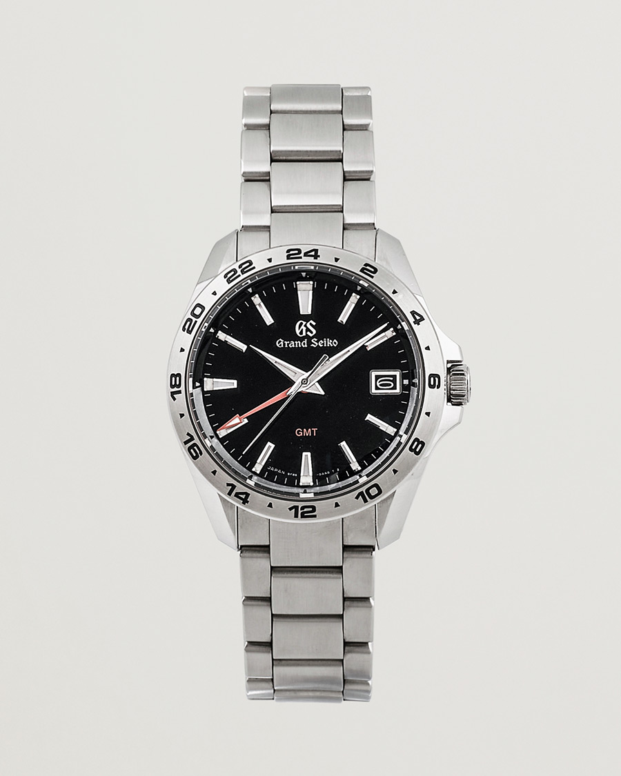 Herr | | Seiko Pre-Owned | Grand Seiko GMT Silver