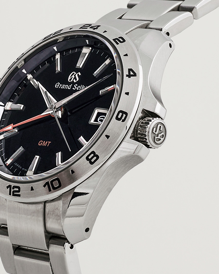 Herr | Seiko Pre-Owned Grand Seiko GMT Silver | Seiko Pre-Owned | Grand Seiko GMT Silver