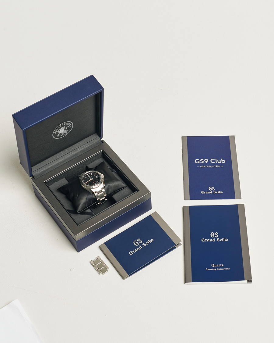 Herr | Seiko Pre-Owned Grand Seiko GMT Silver | Seiko Pre-Owned | Grand Seiko GMT Silver