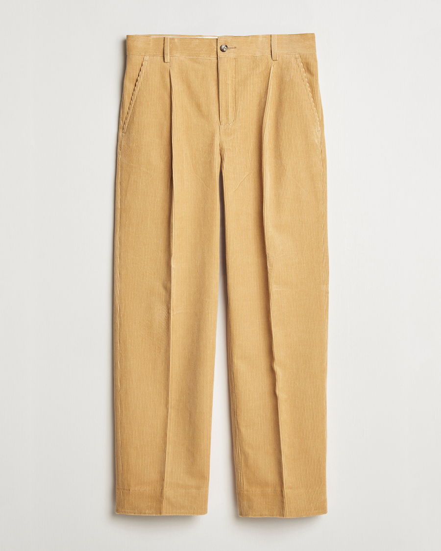 Herr | Byxor | GANT 240 Mulberry Street | Corduroy Pants Mustard Grain