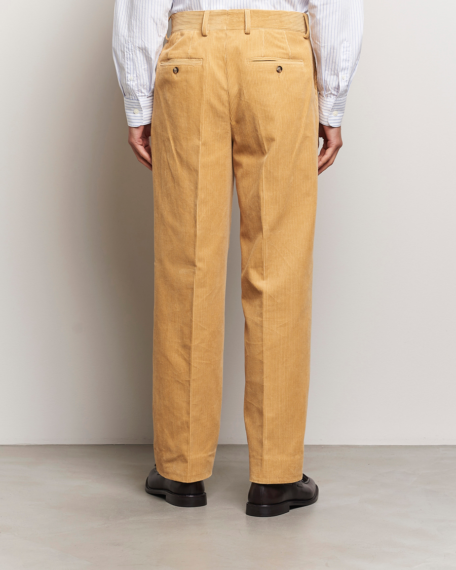 Herr | Byxor | GANT 240 Mulberry Street | Corduroy Pants Mustard Grain