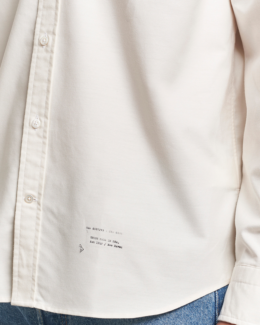 Herr | Skjortor | GANT 240 Mulberry Street | Regular Fit US Oxford Shirt Cream