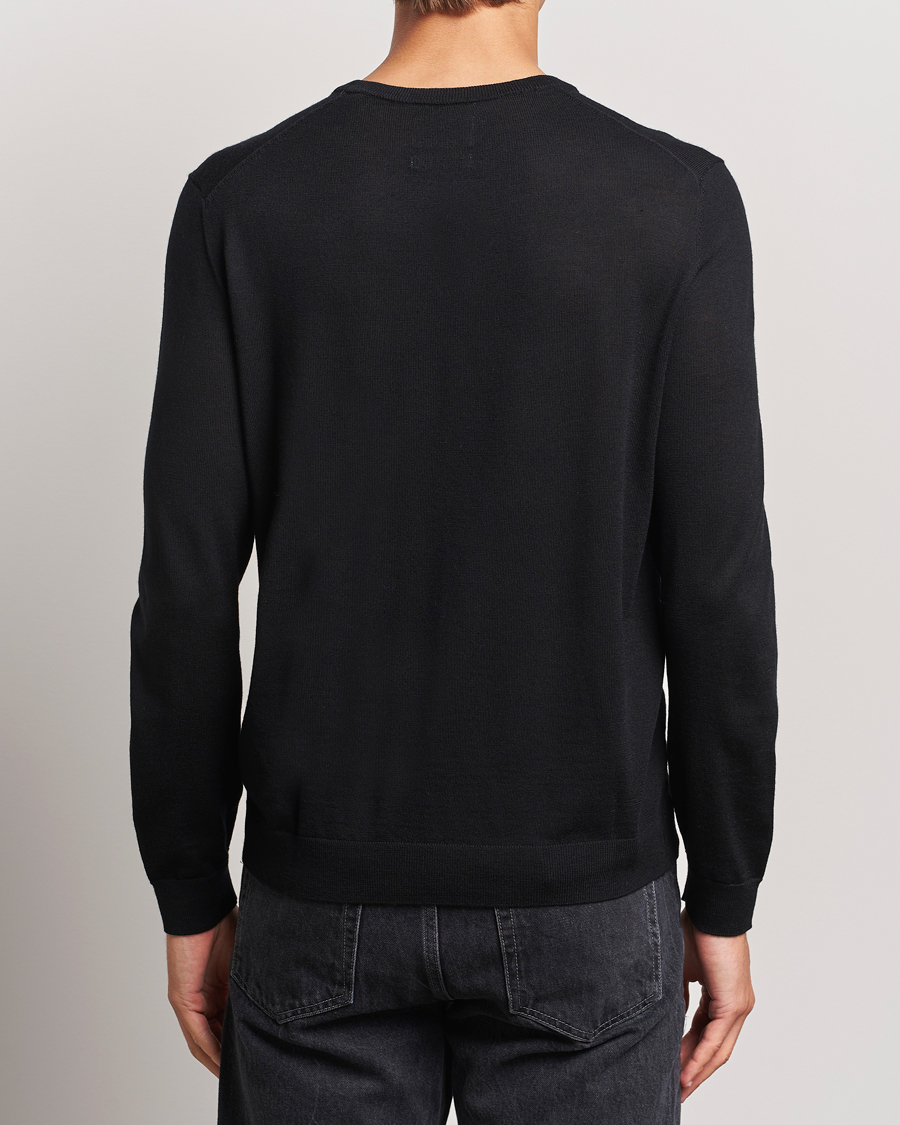 Herr | Tröjor | GANT | Extrafine Merino Wool C-Neck Black