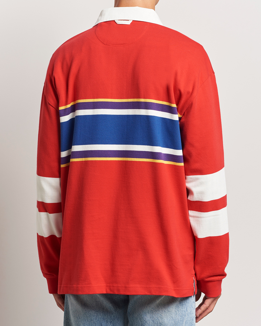 Herr | Tröjor | GANT | Vintage Heavy Rugger Bright Red