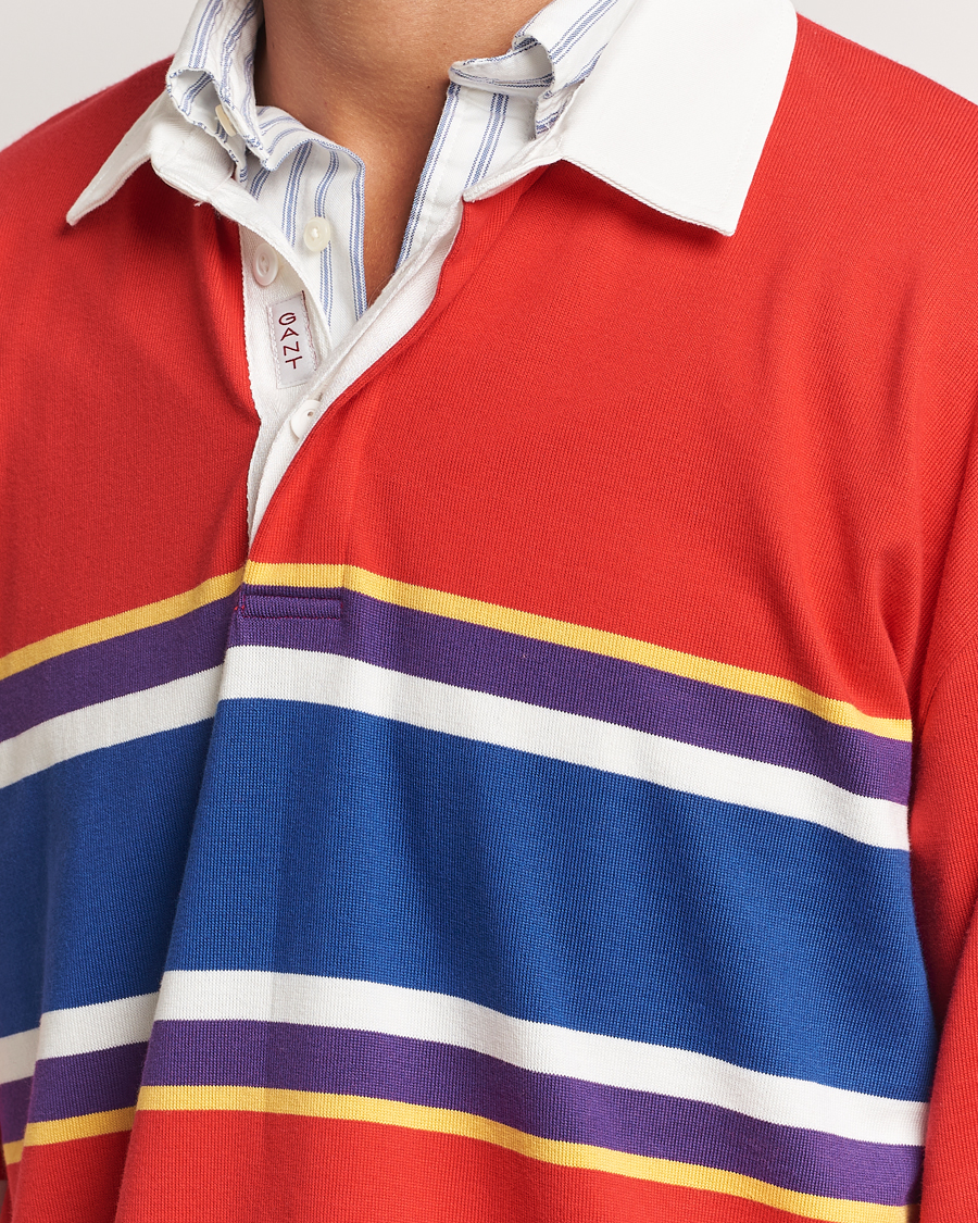 Herr | Tröjor | GANT | Vintage Heavy Rugger Bright Red