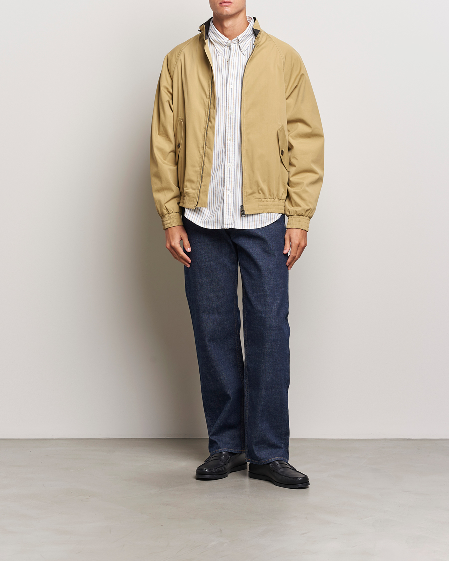Herr | Jackor | GANT | Cotton Harrington Jacket Dried Khaki