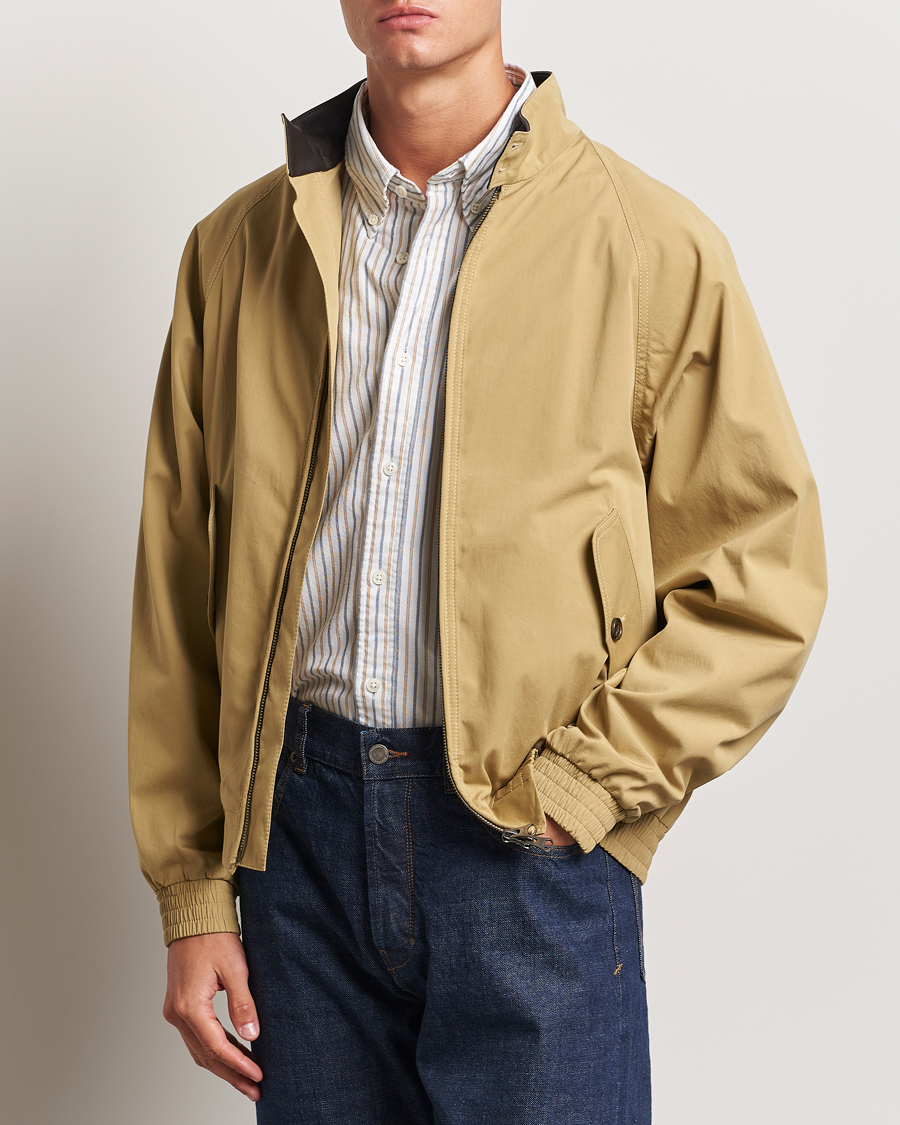 Herr | Jackor | GANT | Cotton Harrington Jacket Dried Khaki