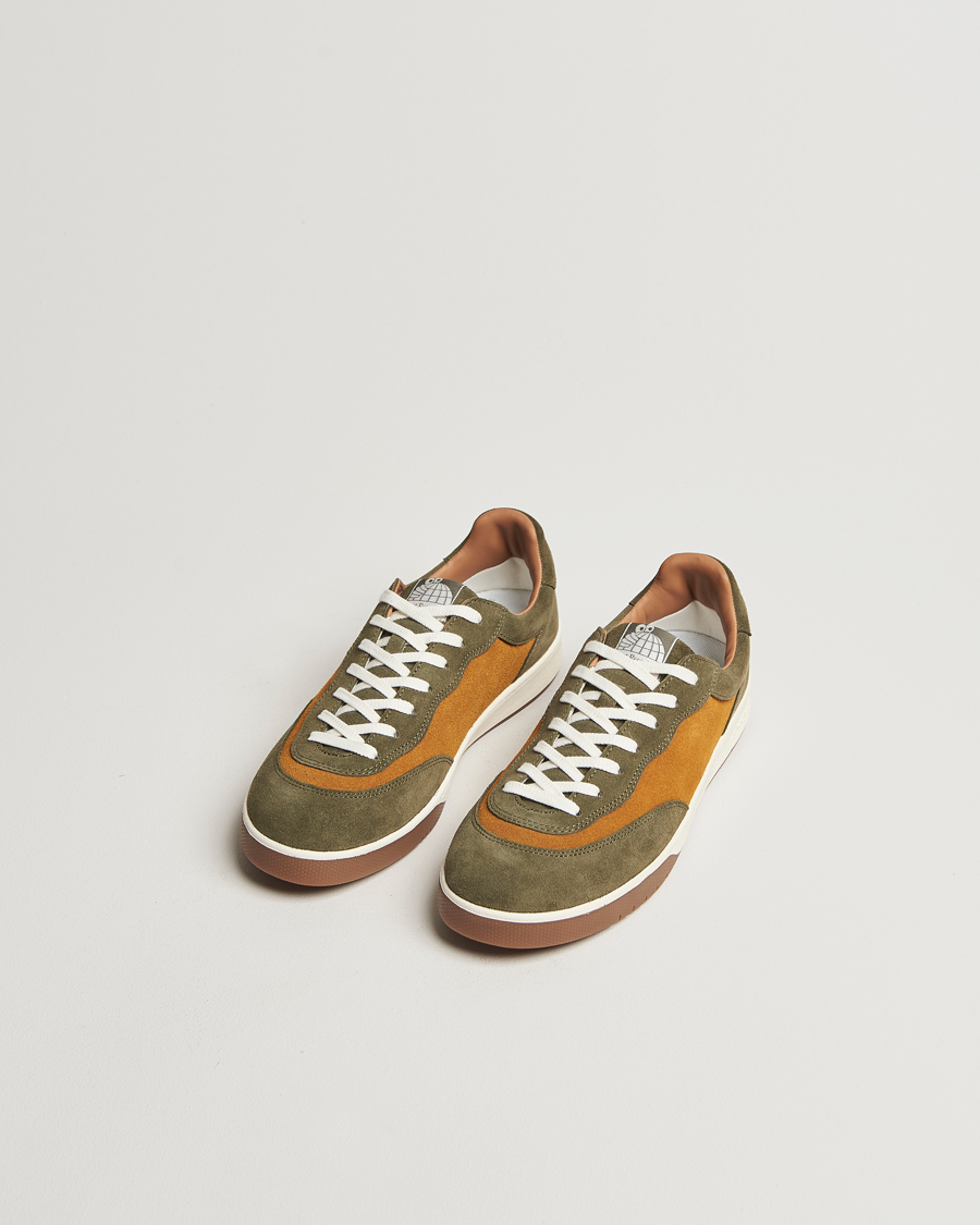 Herr | Last Resort CM001 Suede Sneaker Olive/Golden Brown | Last Resort | CM001 Suede Sneaker Olive/Golden Brown