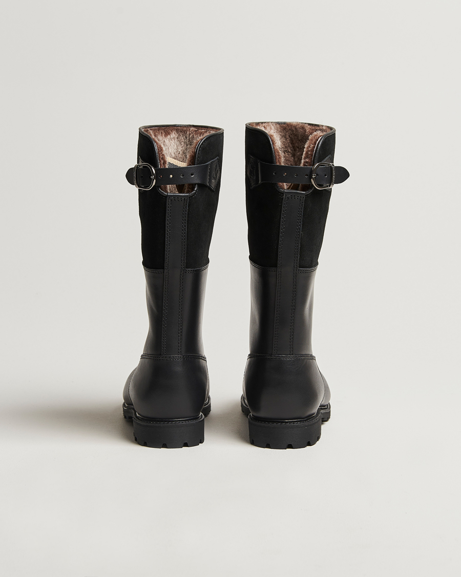 Herr | Ludwig Reiter Maronibrater Boot Black Calf/Suede Shaft | Ludwig Reiter | Maronibrater Boot Black Calf/Suede Shaft