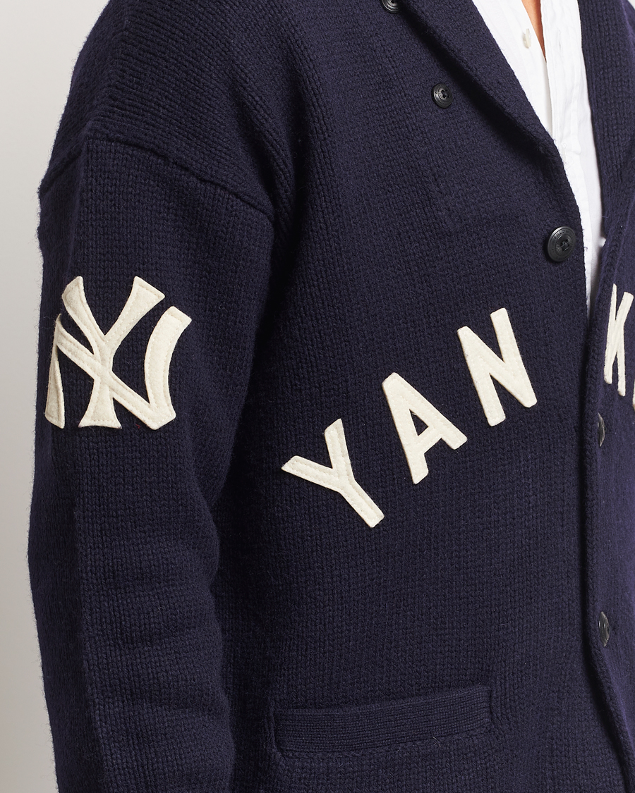 Herr | Tröjor | Polo Ralph Lauren | MLB Yankees Cardigan Aviator Navy Combo