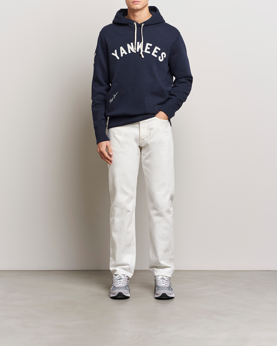 Herr | Tröjor | Polo Ralph Lauren | MLB Yankees Hoodie Aviator Navy