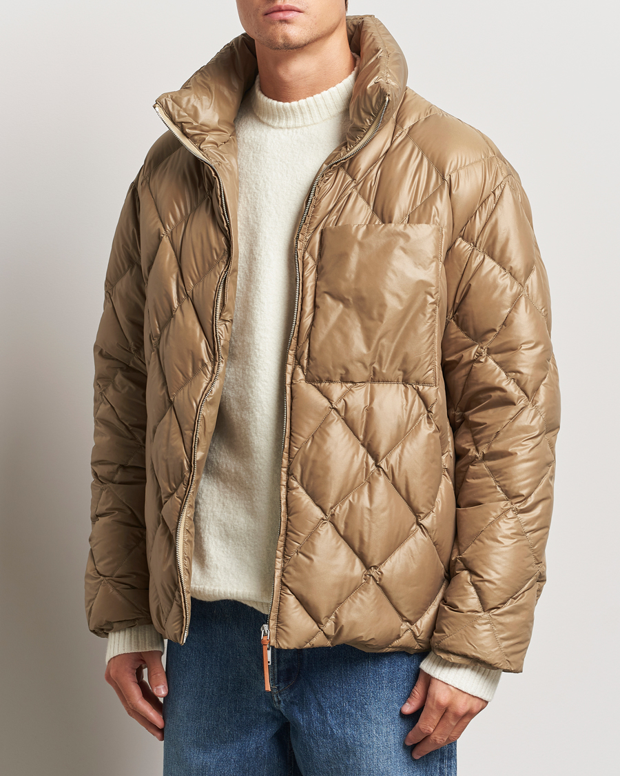 Herr | Jackor | Jil Sander | Quilted Jacket Brown