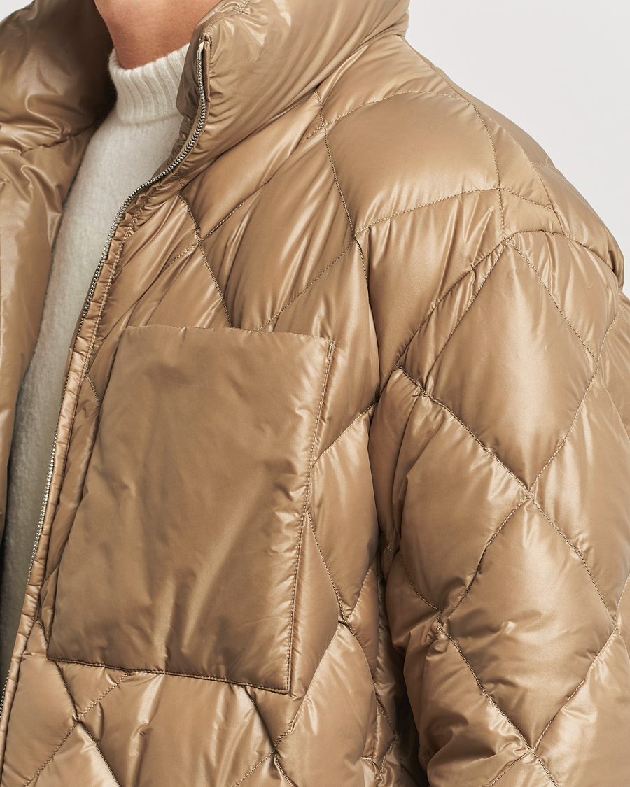 Herr | Jackor | Jil Sander | Quilted Jacket Brown