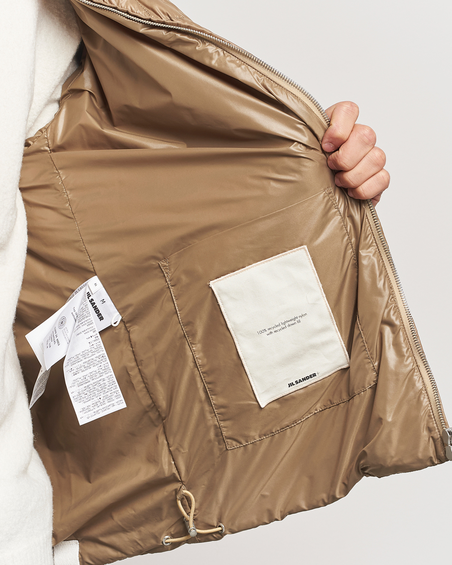 Herr | Jackor | Jil Sander | Quilted Jacket Brown