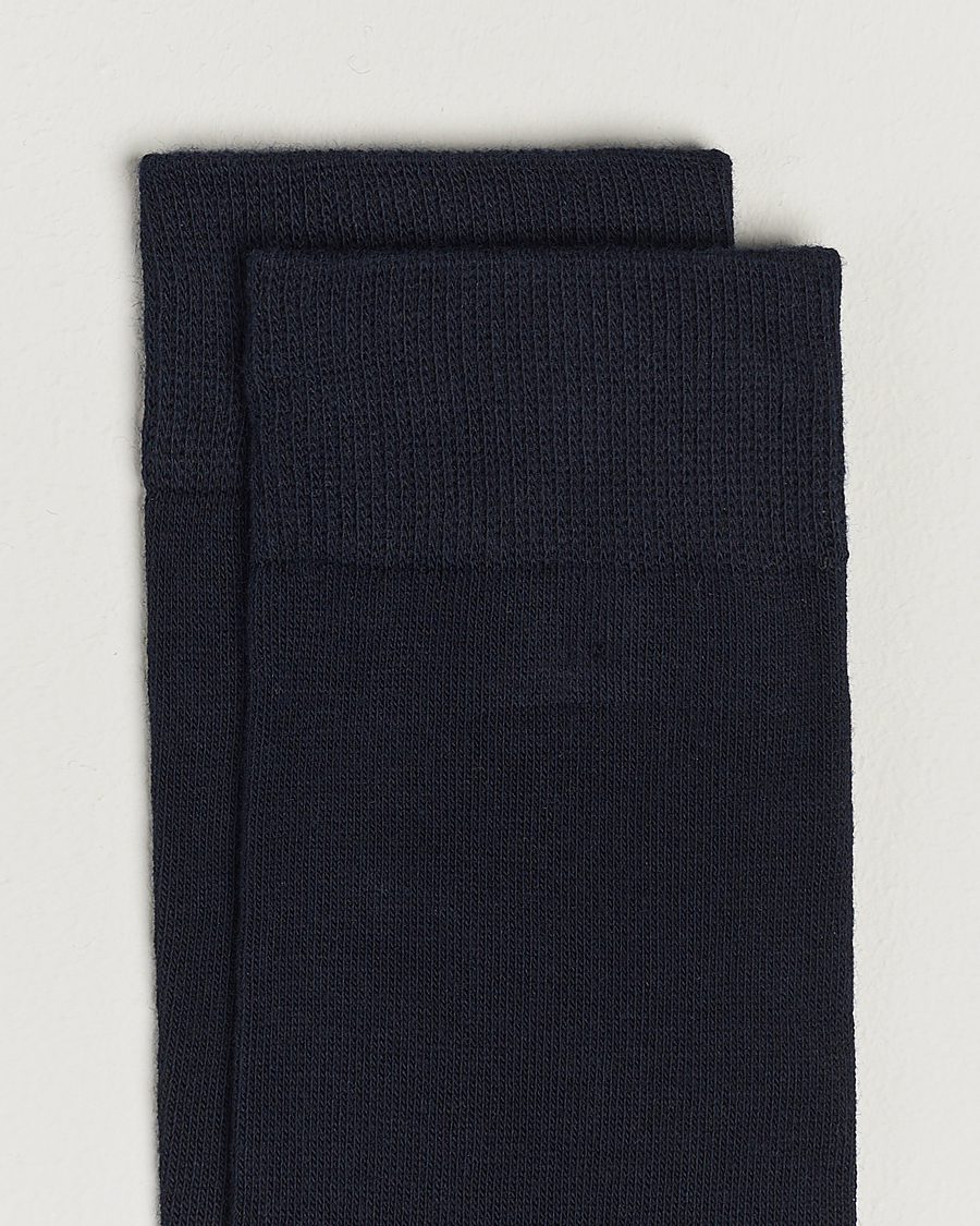 Herr | Topeco | Topeco | Solid Care of Carl Cotton Sock Navy