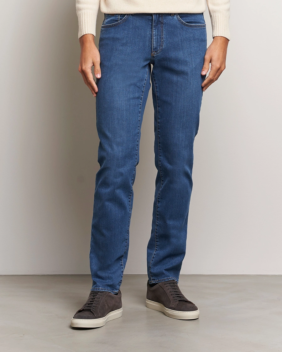 Herr | Jeans | Brax | Cadiz Premium Flex Denim Blue Used