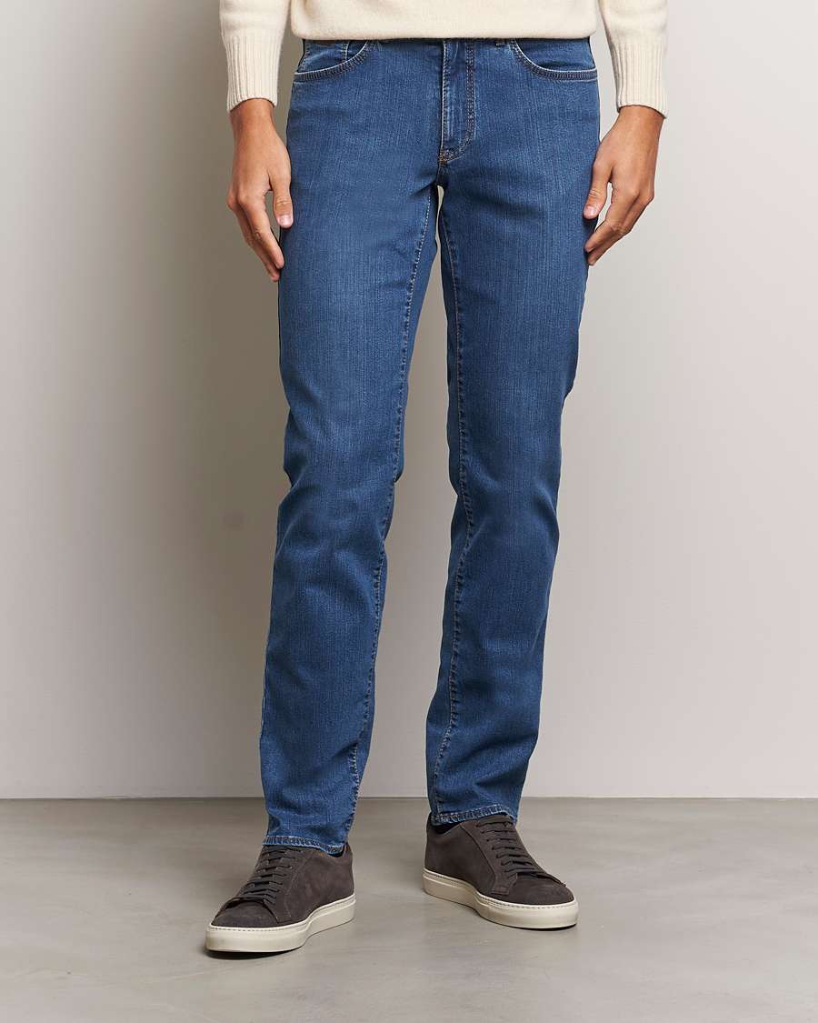 Herr | Byxor | Brax | Cadiz Premium Flex Denim Blue Used