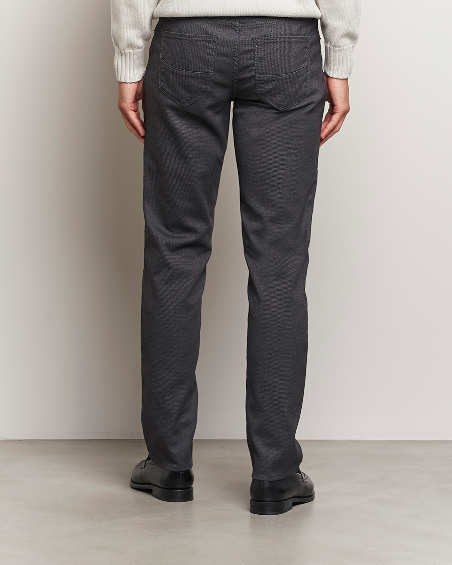 Herr | Byxor | Brax | Cadz Woo.Look 5-Pocket Pants Cement