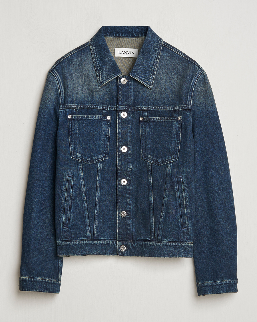 Herr | Jackor | Lanvin | Classic Denim Jacket Medium Blue
