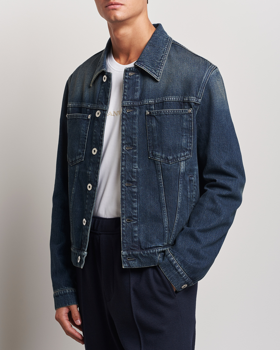 Herr | Jackor | Lanvin | Classic Denim Jacket Medium Blue