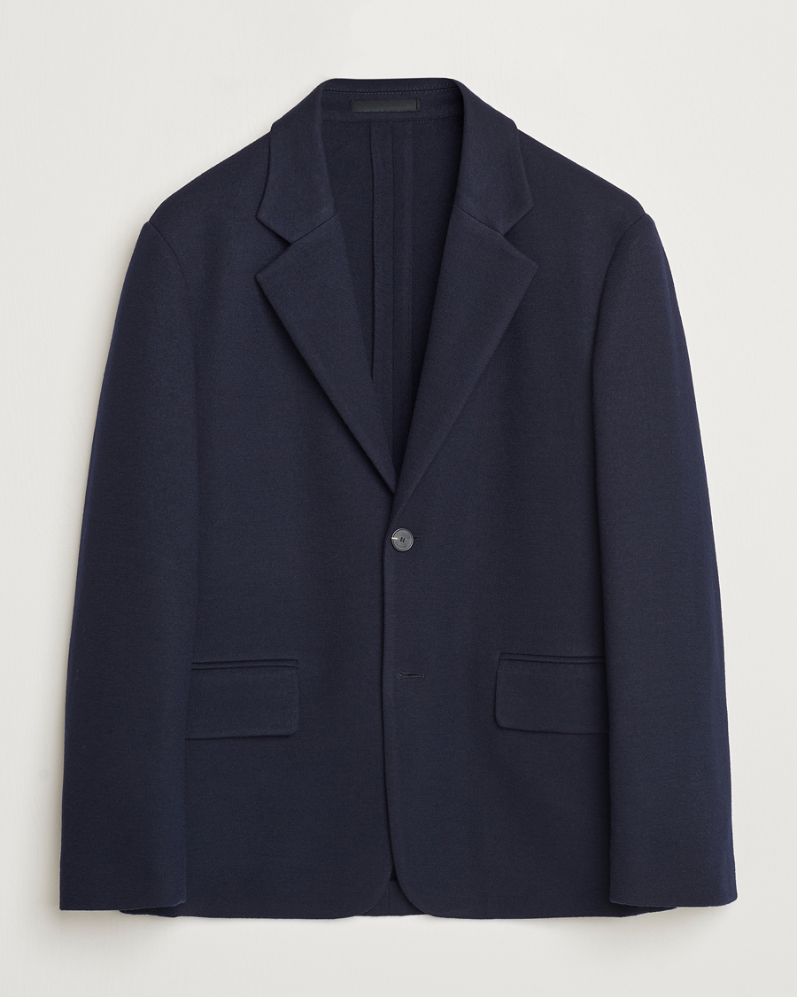 Herr | Kavajer | Lanvin | Unconstructed Wool Blazer Navy