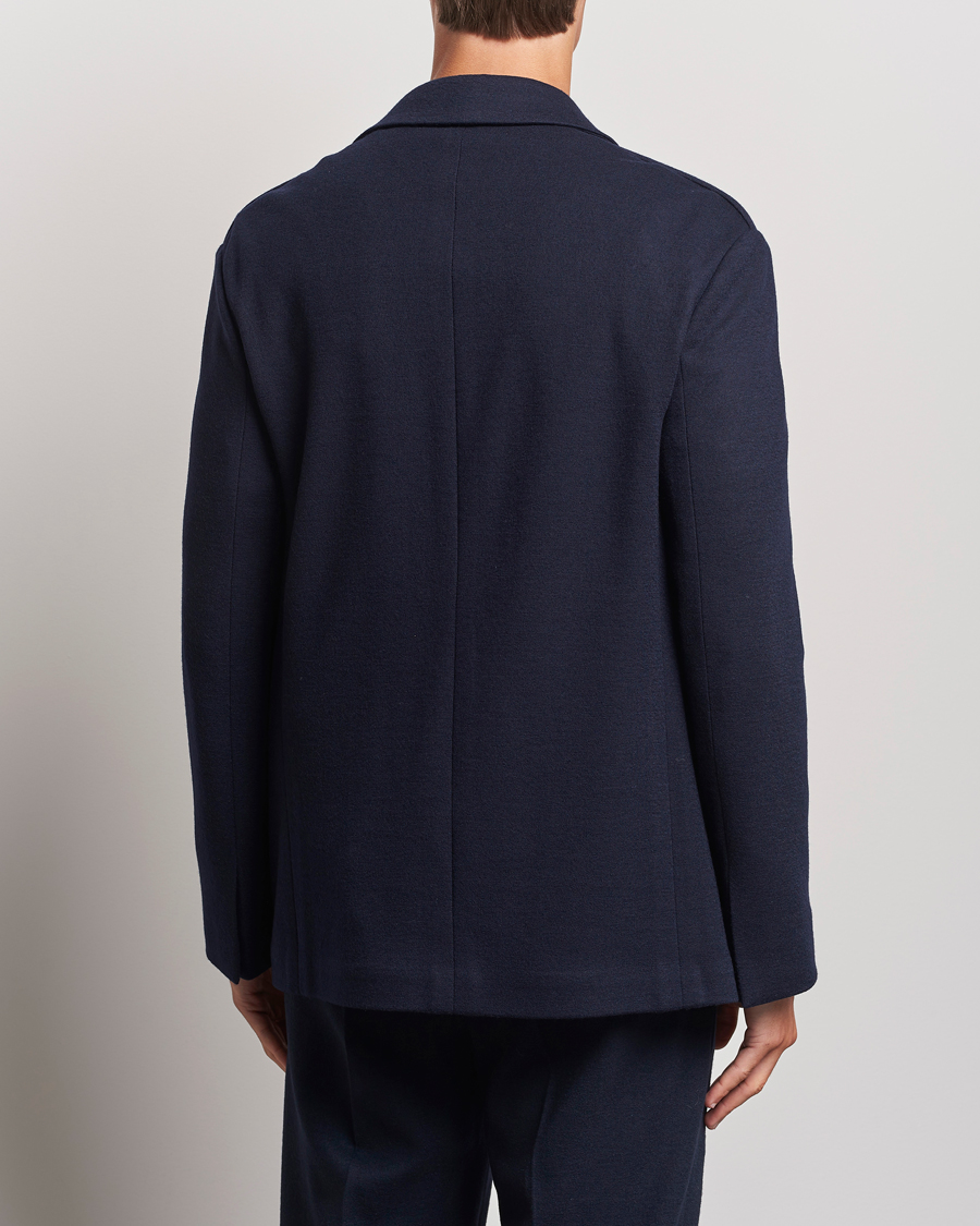 Herr | Kavajer | Lanvin | Unconstructed Wool Blazer Navy